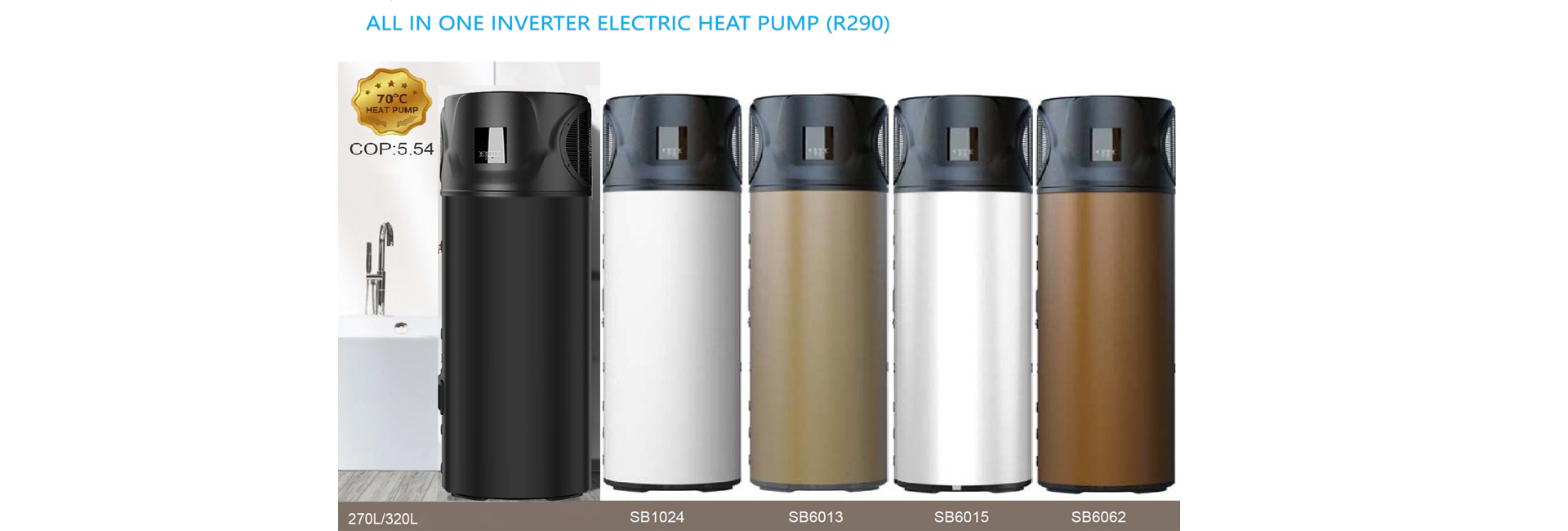 All in one heat pump